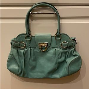 Ferragamo classic calfskin shoulder bag